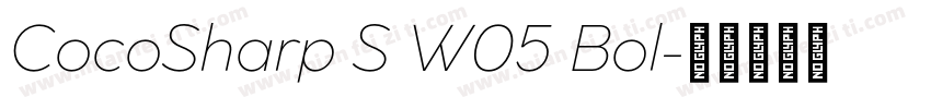 CocoSharp S W05 Bol字体转换